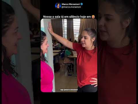 Quando a sala tá em silêncio demais🤣#motivação #inspiração #felicidade #divertido #escola #professor thumbnail