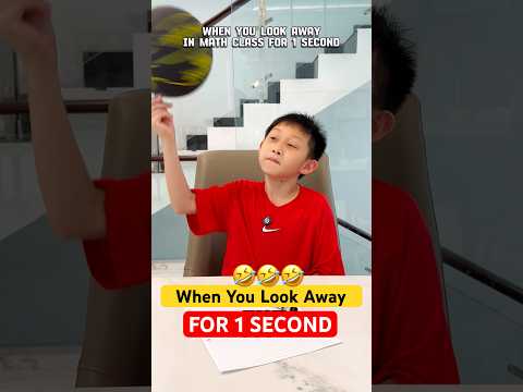 When you look away in Math class for 1 second 🤣 #shorts #funny #relatable #viralshorts thumbnail