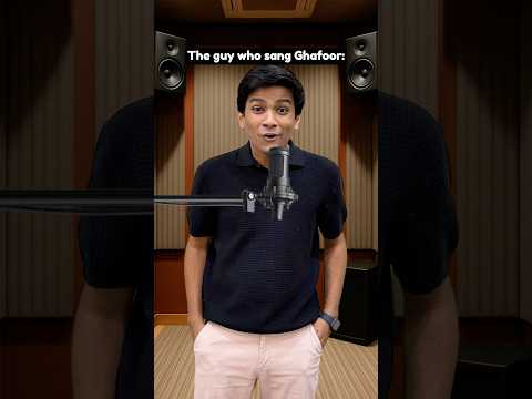 How Ghafoor Was Composed | Manish Kharage #shorts thumbnail