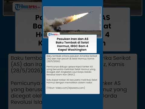 Baku Tembak AS dan Iran di Selat Hormuz, IRGC Bom 4 Kapal Washington: 3 Ledakan Guncang Bandar Abbas thumbnail