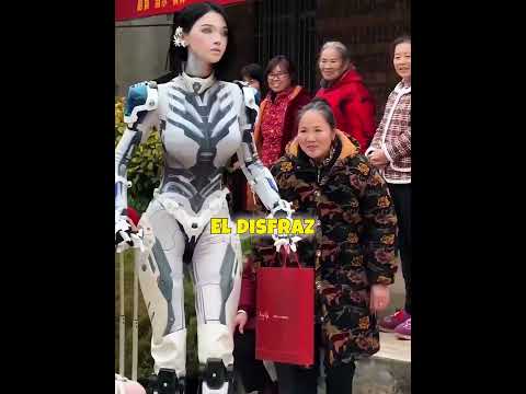 Se vistió de robot y todos se lo creyeron 🤖🤣 thumbnail