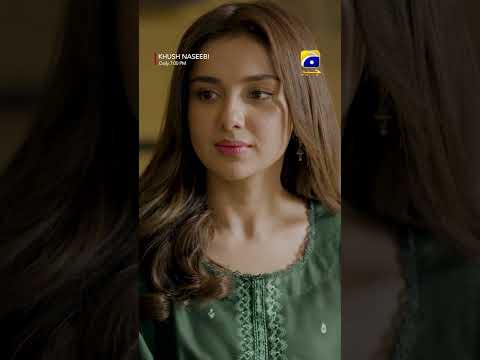 Narmeen Pakri Gayi ?#khushnaseebi #shorts thumbnail