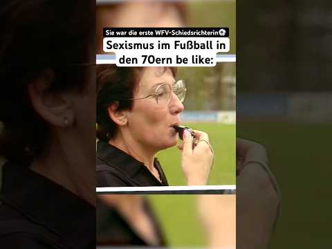 Waltraud war 1977 die erste Schiedsrichterin im Württembergischen Fußballverband.? thumbnail