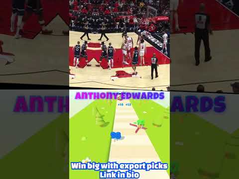 Anthony Edwards 16 pts 3 threes 3 asts vs Bulls 2024 Preseason #nba #nbaplayer #AnthonyEdwards thumbnail