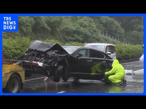 無免許運転でひき逃げか　17歳男子高校生を逮捕　同乗者出頭で発覚　横浜・旭区でトラック含む8台玉突き事故5人けが｜TBS NEWS DIG thumbnail