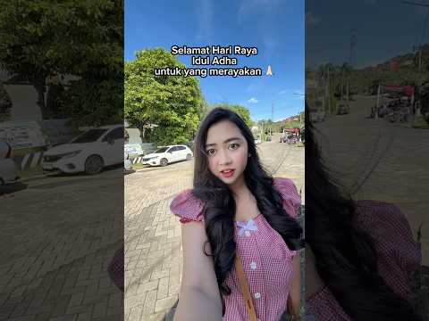 SELAMAT HARI RAYA IDUL ADHA UNTUK YANG MERAYAKAN 🤍 | Klara Tania #shorts thumbnail