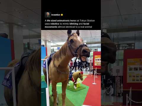 Robot Horse At Tokyo Station 🐎 thumbnail