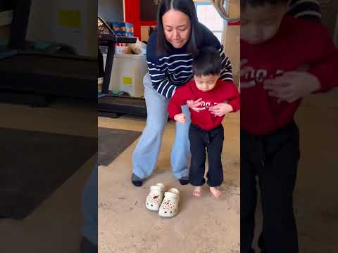 He finally got his shoes 😭 thumbnail