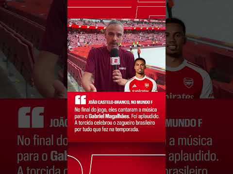 GABRIEL MAGALHÃES FOI APLAUDIDO! #shorts thumbnail