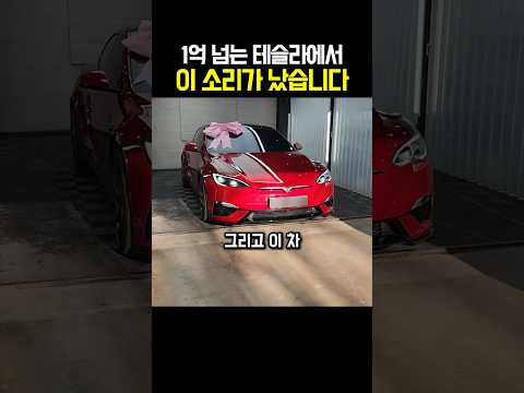 1억 넘는 테슬라에서 이 소리가 났습니다 thumbnail