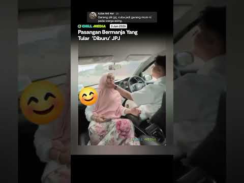 Kan dah kena 'aim' JPJ. Nak romantik tak bertempat thumbnail