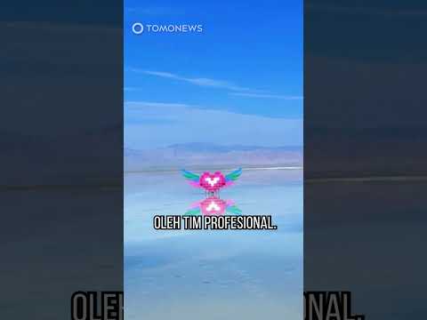 Danau Garam Chaka Dikritik Karena Ada Patung yang Merusak Estetika #shorts thumbnail