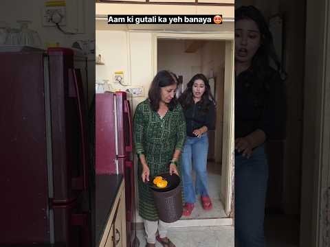 "Aam ki gutali ko kabhi maat phekna." 😲🤯🤩 #relatable #trending #shorts thumbnail