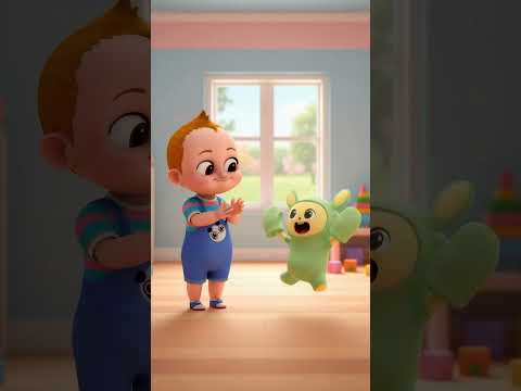 Clap with Bestie! Toddler Fun Song #shorts #kidssongs #nurseryrhymes #toddler #babyvideos #kidsmusic thumbnail