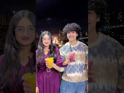 Batao humlog kaunsa juice pee rahe hai? 🧃 #zidaanshahidaly #brothersister #shorts thumbnail