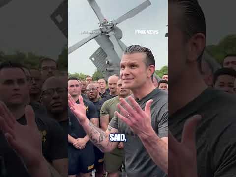 'YOU'RE READY': Hegseth hypes up US military personnel amid Iran conflict #foxnews #news #us #fox thumbnail
