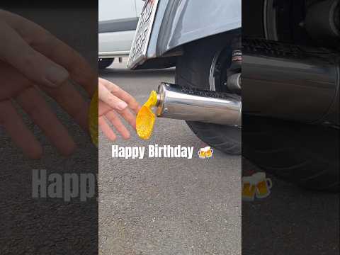 Happy 2nd Birthday 🍻 #vespa #viralshorts #exhaustsound #2tak #vintage #sillymoments #mystyle #myreel thumbnail