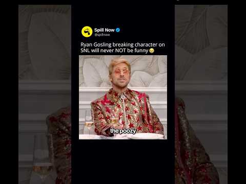 Ryan Gosling breaking character on SNL ? thumbnail