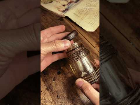 Remember the 90s Power Cuts? Making of Kerosene Lamp 🕯️✨ #nostalgic #childhooddays #oldmemories thumbnail