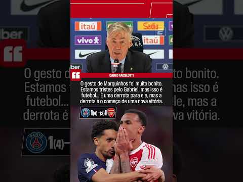 ANCELOTTI SOBRE PÊNALTI PERDIDO POR MAGALHÃES: "A DERROTA É O COMEÇO DE UMA NOVA VITÓRIA"🔥🖋️ #shorts thumbnail