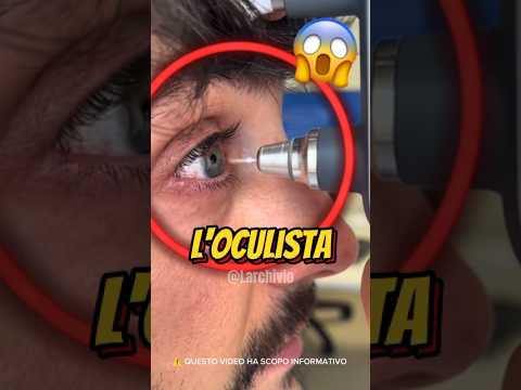 PERCHÉ L'OCULISTA FA QUESTO AL TUO OCCHIO? 😱 #curiosità #informative thumbnail