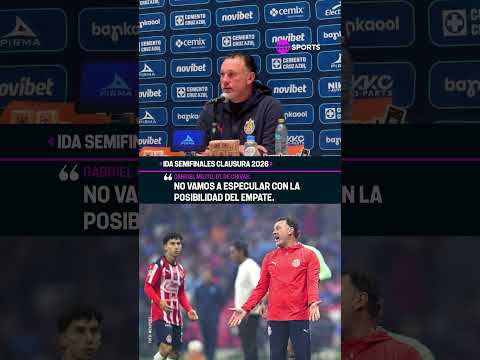 MILITO: "CHIVAS NO VA A ESPECULAR CON EL EMPATE" #Shorts thumbnail