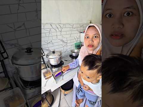 mamah satria masak apa di dapur thumbnail