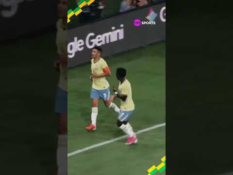 O VINI JR. DA SELEÇÃO É CRAQUE SIM! 🇧🇷🔥 #shorts thumbnail