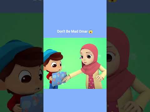 Don't Be Mad Omar 😱 | Islamic Series & Songs For Kids | Omar & Hana English thumbnail
