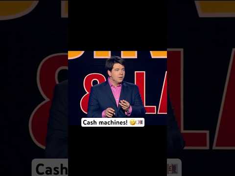 Cash machines! 🤣💷 #michaelmcintyre #standupcomedy thumbnail