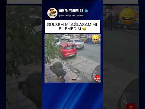 ARABA SAHİBİNE DÜŞMAN OLURSA 😂 #shorts #komikyorumlar thumbnail