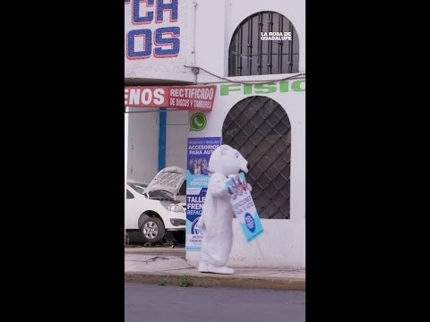 🥵 Ramón se pone a chambear de botarga aunque le paguen una miseria 💸😂 #LaRosaDeGuadalupe thumbnail