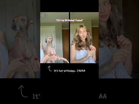 I used this audio for my birthday so I had to use it for Winkies Birthday 😭 #pov thumbnail