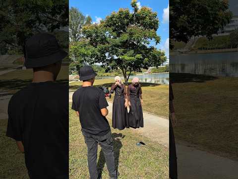 Shooting MV dua adik beradik ini memang nampak serasi #KuKunciRinduBuatMu #AinSyakirah #FaraInsyirah thumbnail