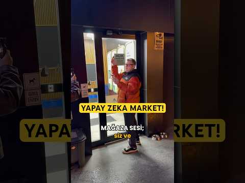 YAPAY ZEKA MARKETE GİTTİM!?! #emreuzunboy #yapayzeka #market #vlog #shorts thumbnail