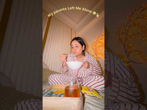 My Parents Left me alone #minivlog #ytshorts #shorts thumbnail