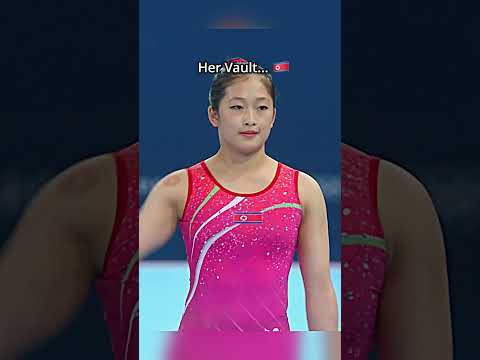 The way she looks at Simone at the start😂 #gymnastics #sports #vault #olympics thumbnail