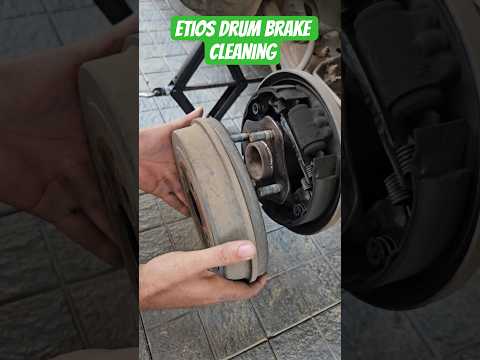 Maintenance Day! Cleaning the Etios Liva Rear Brakes for Better Performance #shortsfeed #trending thumbnail