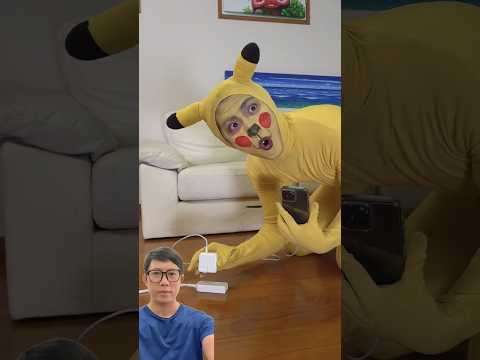 Pika và ổ cắm điện #trending #trendingshorts #trendingvideo #shorts #shortsviral #viralshorts thumbnail