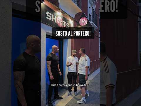 Susto al portero! #bouncerpower #discoteca #fitness #boliche #publicidad #motivacion #motivation thumbnail