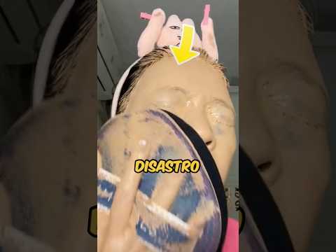 NESSUNO POTEVA CREDERE A COME È DIVENTATA DOPO IL TRUCCO! ? #virale #divertente thumbnail