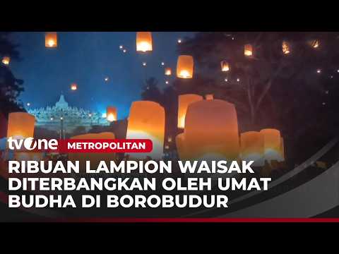 Ribuan Lampion Menghiasi Langit Kawasan Borobudur | Metropolitan thumbnail