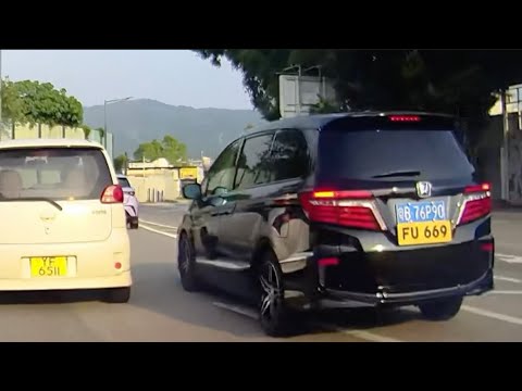 車CAM直擊 - 垃圾馬路炸彈兩地牌FU669 後上硬Cut 大L晒 thumbnail