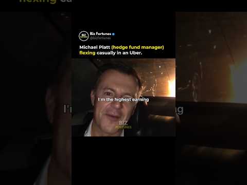Michael Platt Casually Flexing In An Uber thumbnail