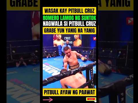 PITBULL- ROMERO! YANIG NA YANIG ANG KALABAN! WASAK KAY PITBULL! thumbnail