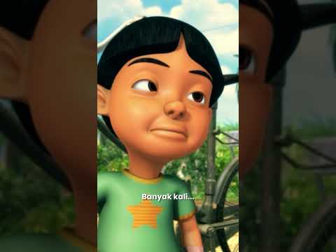 Memang betullah Mail anak jantan! 💪 #UpinIpin #shorts thumbnail