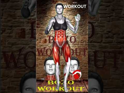 Exercise every morning to create a V-shape thumbnail