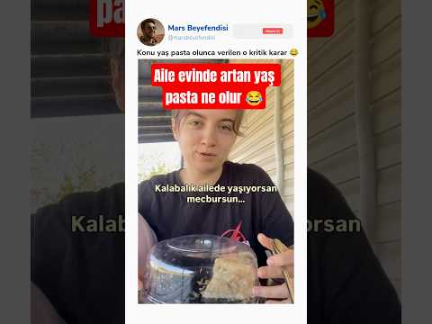 Aile evinde dolapta yaş pasta bırakmak thumbnail
