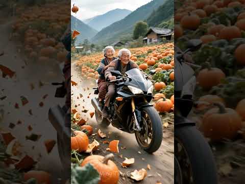Elderly Joyride Gone Wild! 🏍️💨 thumbnail