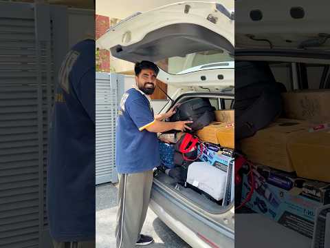 Car mein sara samaan pack kar diya 🤩🚘 #priyalkukreja #shorts #ytshorts thumbnail